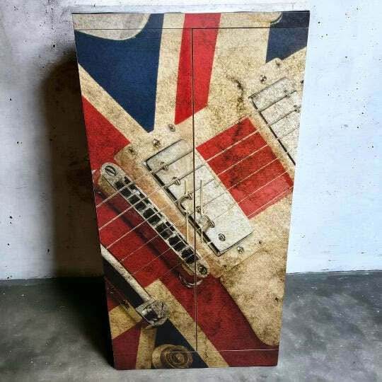 G Plan Wardrobe Finished in a Brit Rock Design