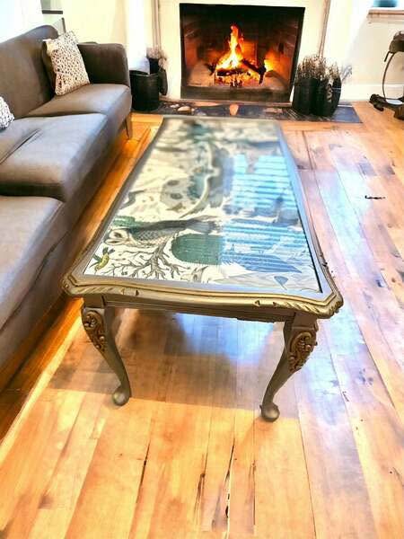 Antique Wood Coffee Table