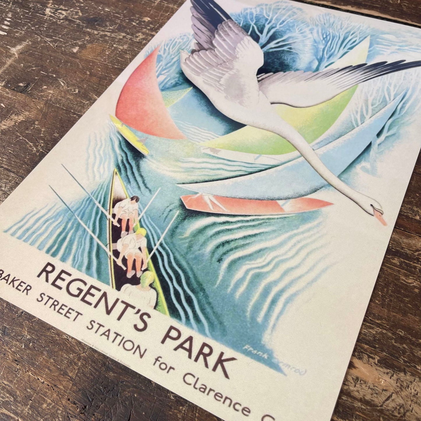 vintage-metal-sign-london-underground-baker-street-for-regents-parkat Willow and Wine!