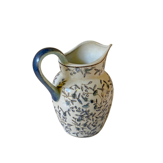 blue-and-white-ditsy-print-jugat Willow and Wine!