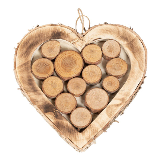 wooden-hanging-heart-with-burnt-effect-28cmat Willow and Wine!