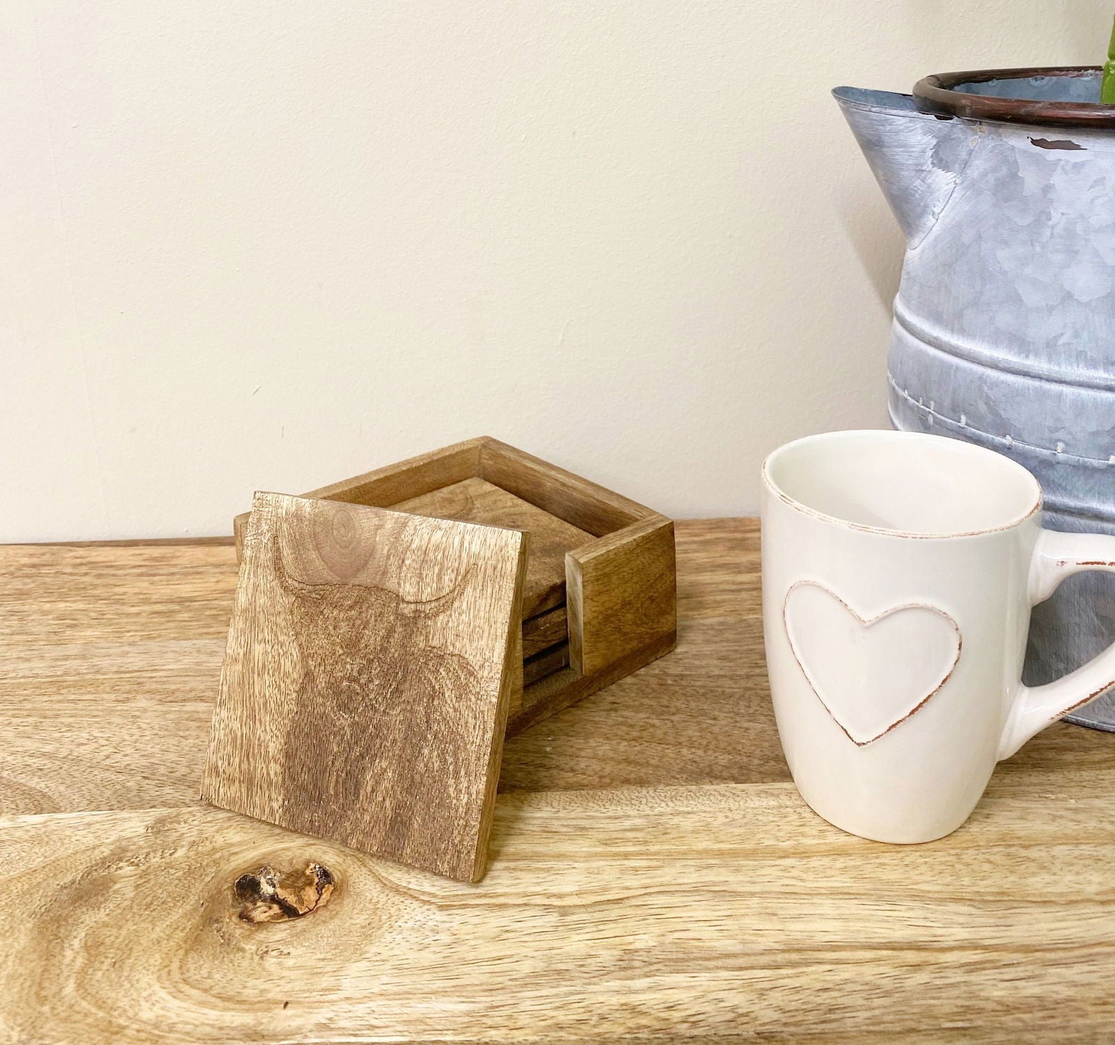 wooden-set-of-4-engraved-cow-coastersat Willow and Wine!