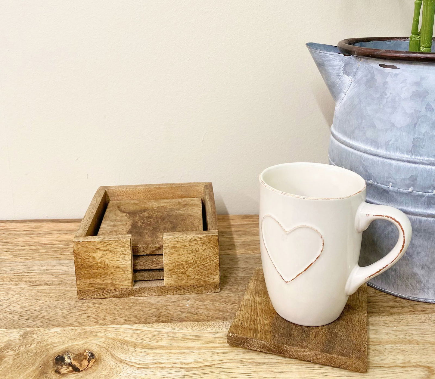 wooden-set-of-4-engraved-cow-coastersat Willow and Wine!